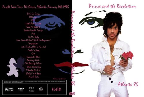 PRINCE & REVOLUTION Live in Atlanta 1985 DVD