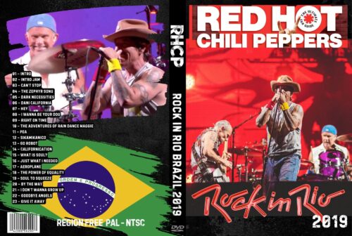 Red Hot Chili Peppers Live In Rock In Rio Brazil 2019 DVD