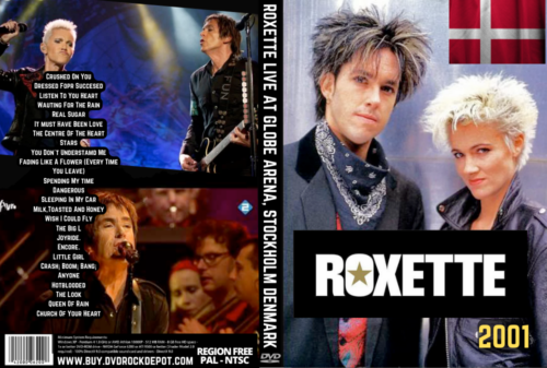 Roxette Live At Globe Arena, Stockholm Denmark 2001 DVD