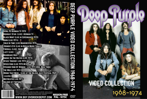 DEEP PURPLE Video Collection 1968-1974 DVD