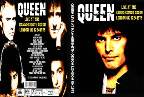 Queen Live At The Hammersmith Odeon, London U.K. 1975 DVD