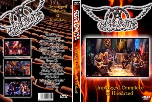 Aerosmith MTV  Unplugged Uncut Version 1990 DVD