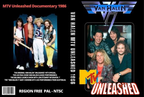 Van Halen MTV Unleashed Documentary 1986 DVD