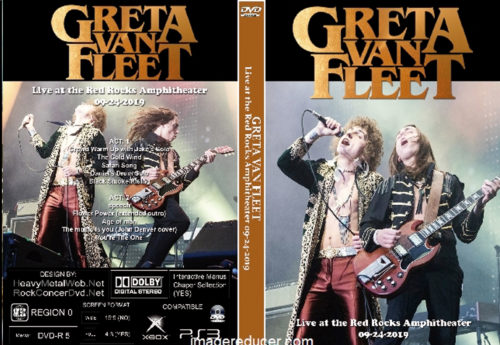 Greta Van Fleet Live At Red Rocks Amphitheater, Morrison CO. 2019 DVD