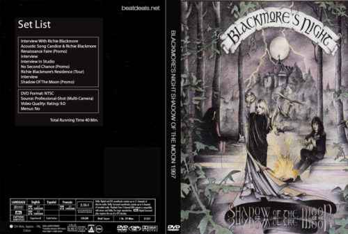BLACKMORE’S NIGHT SHADOW OF THE MOON 1997 (TV SPECIAL IN JAPAN DVD)