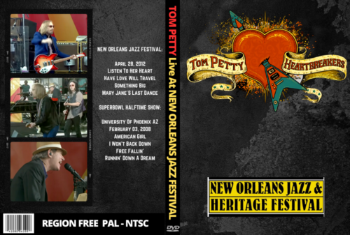 Tom Petty & The Heartbrakers Live At The New Orleans Jazz & Superbowl Halftime Show 2012 DVD