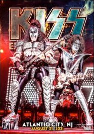 Kiss End Of The Road Tour Live At Etess Arena Atlantic City N.J. 2021 DVD