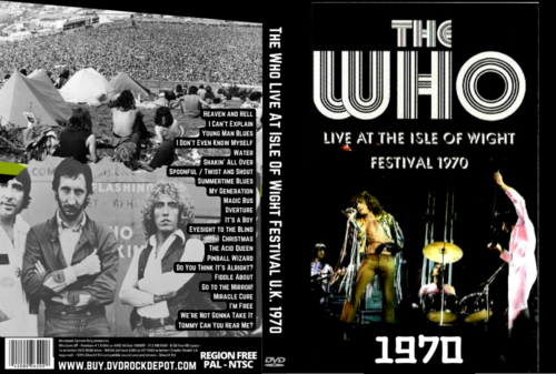 The Who Live At Isle Of Wight Festival U.K. 1970 DVD