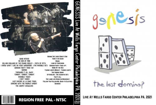 Genesis Live At Wells Fargo Center Philadelphia PA. 2021 DVD