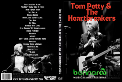 Tom Petty & The Heartbrakers Live At Bonnaroo Festival Manchester TN 2006 DVD