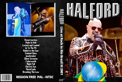 HALFORD Live In Rock In Rio III Brazil 2001 DVD