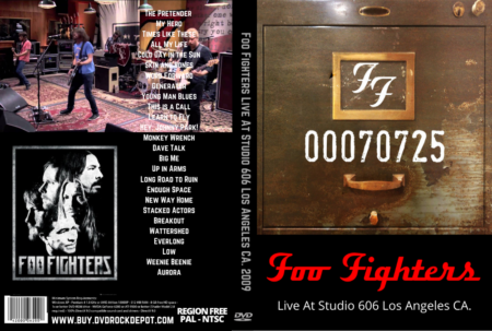 Foo Fighters Live At Studio 606 Los Angeles CA. 2009 DVD