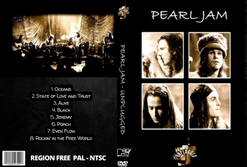 Pearl Jam MTV Unplugged 1992 DVD