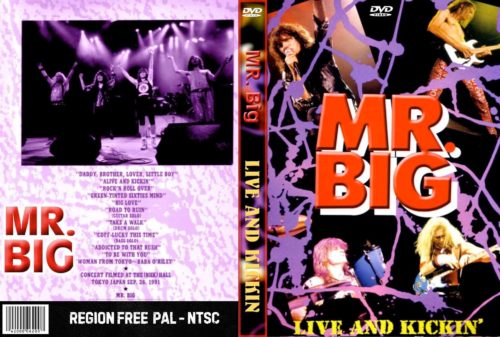 Mr. Big Live And Kicking In Tokyo Japan 1991 DVD