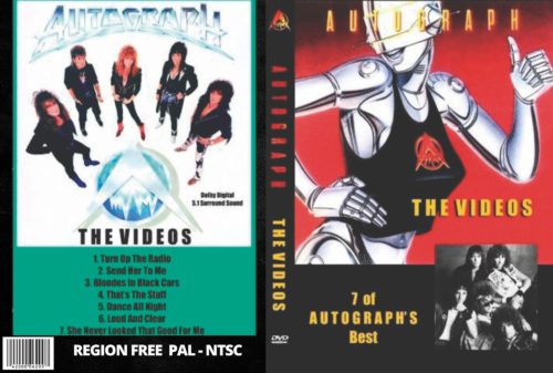 AUTOGRAPH THE VIDEO COMPILATION DVD