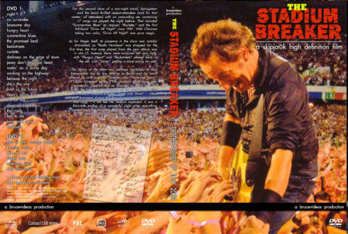 BRUCE SPRINGSTEEN Live in Gothenburg, Sweden, 2008 (2DVD set) DVD