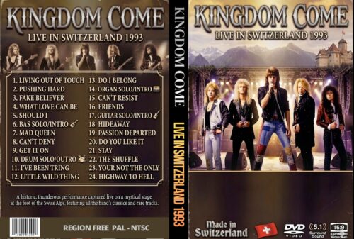 Kingdom Come Live In Switzerland 1993 DVD | DVD Rock Depot