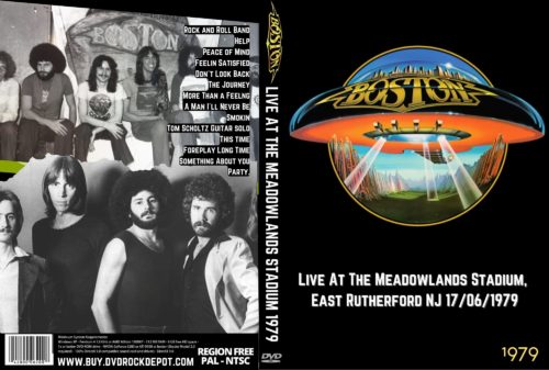 BOSTON Live At The Meadowlands Stadium East Rutherford NJ 17/06/1979 DVD
