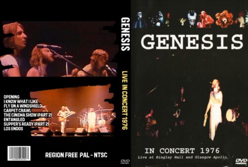 GENESIS IN CONCERT 1976 DVD