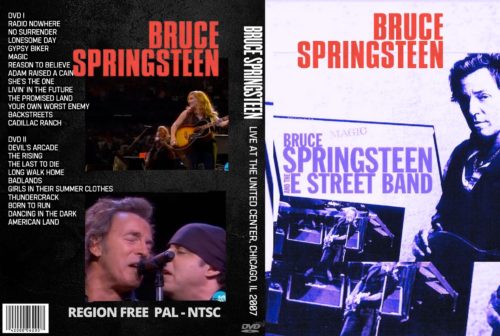 BRUCE SPRINGSTEEN Live At The United Center, Chicago, IL 2007 (2 DVD)