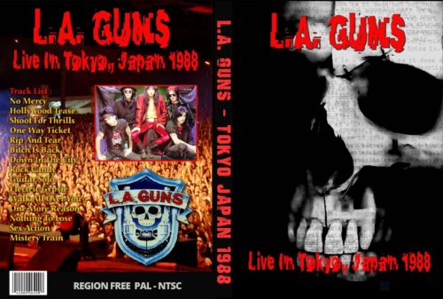 L.A Guns Live At The NHK Hall, Tokyo, Japan, 1988 DVD
