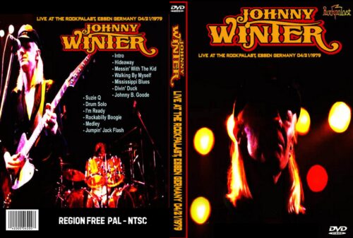 Johnny Winter Live At The Rockpalast,Essen Germany, 04/21/79 DVD