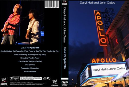 HALL & OATES Live At The Apollo 1985 + Live From Canada 1983 DVD