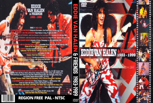 EDDIE VAN HALEN & FRIENDS T.V And Performances 1983-1999 (2 Dvds)