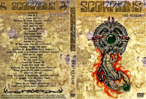 Scorpions The Video Collection (29 Tracks) DVD