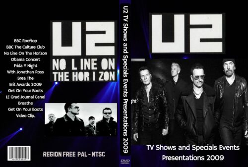 U2 No Line On The Horizon TV Shows and Specials Events Presentations 2009 DVD