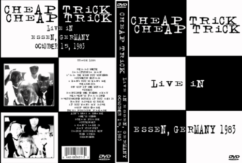 CHEAP TRICK Live in Essen Germany Rockpalast 1983 DVD