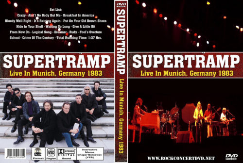 Supertramp Live in London 1977 + Live In Munich 1983 DVD