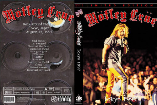 Motley Crue Live At rock Around the Bay festival, Tokyo Japan 1997 DVD