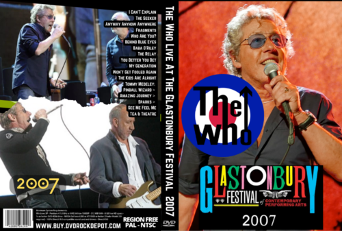 The Who Live At The Glastonbury Festival England 2007 DVD