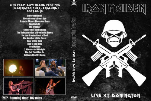 Iron Maiden Live At the Download Festival Donnington U.K. 2007 DVD