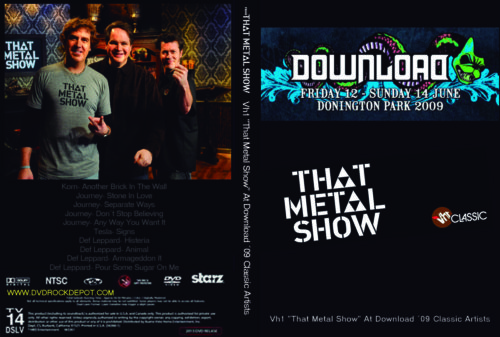VH1 "That Metal Show" At Download ´09 Classic Artists DVD