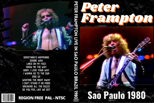 Peter Frampton Live In Sao Paulo Brazil 1980 DVD