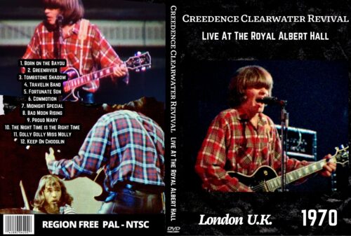 Creedence Clearwater Revival Live At The Royal Albert Hall, London U.K.1970 DVD