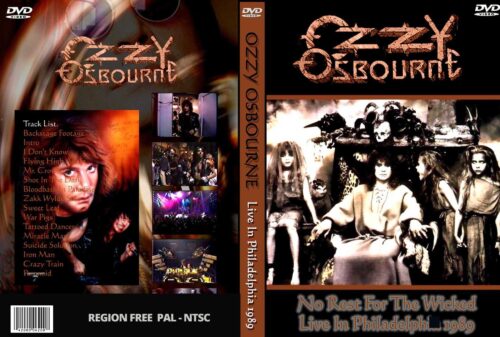 Ozzy Osbourne Live In Philadelphia 1989 DVD | DVD Rock Depot