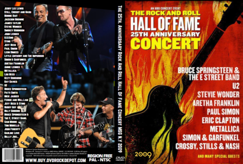 The 25th. Anniversary Rock And Roll Hall Of Fame Concert MSG N.Y 2009 (2 DVDs)