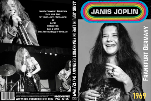 Janis Joplin Live In Frankfurt Germany 04/12/1969 DVD