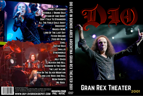 DIO Live in Buenos Aires Argentina Gran Rex Theater 2001 DVD