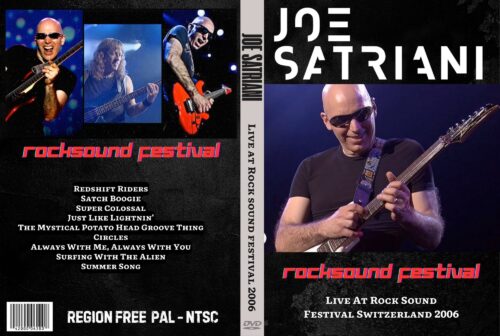 JOE SATRIANI Live At Rock Sound Festival Switzerland 2006 DVD