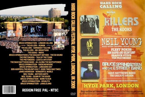 HARD ROCK CALLING FESTIVAL Hyde Park, London, UK 2009 DVD