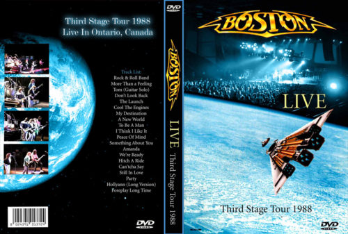 BOSTON Live In Ontario 1988 DVD