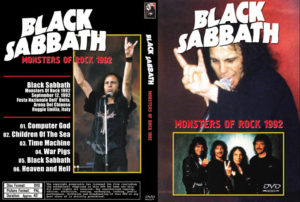 洋楽 Black Sabbath Live & Monsters of Rock Black Sabbath With Ronnie James Dio Live At Monsters Of Rock Italy