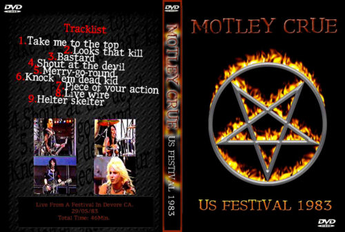 MOTLEY CRUE US Festival 1983 + Extras DVD