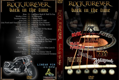 Rock forever, Back in time 20 Videos DVD