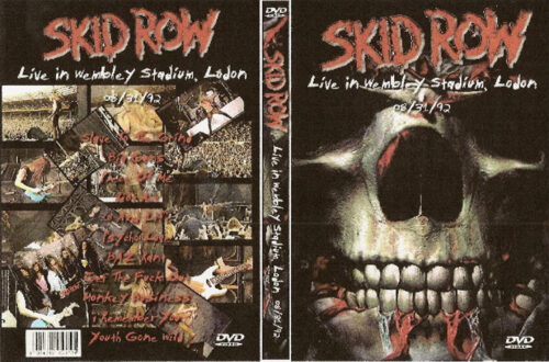 SKIDROW Live In Wembley Stadium, London England 1992 DVD