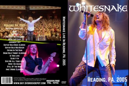 Whitesnake Live In Reading, PA. 2005 DVD